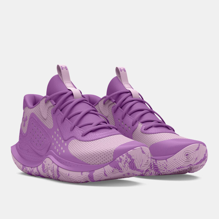 Under Armour Jet '23 Basketball Shoes Purple image number 1