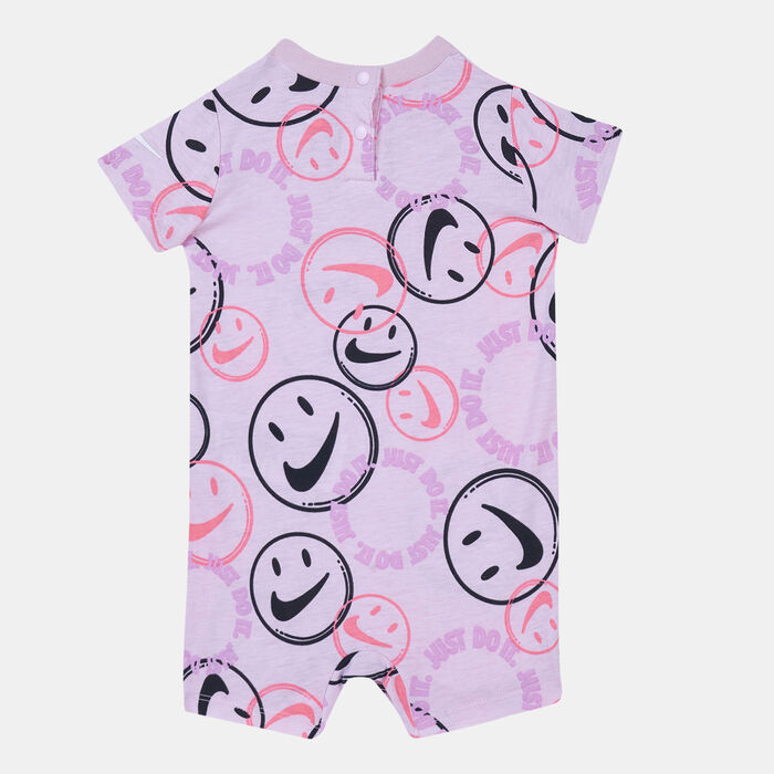 Nike Kids' Printed Happy Romper (Baby and Toddler) Blue Nike Kids' Printed Happy Romper (Baby and Toddler) Blue image number 1