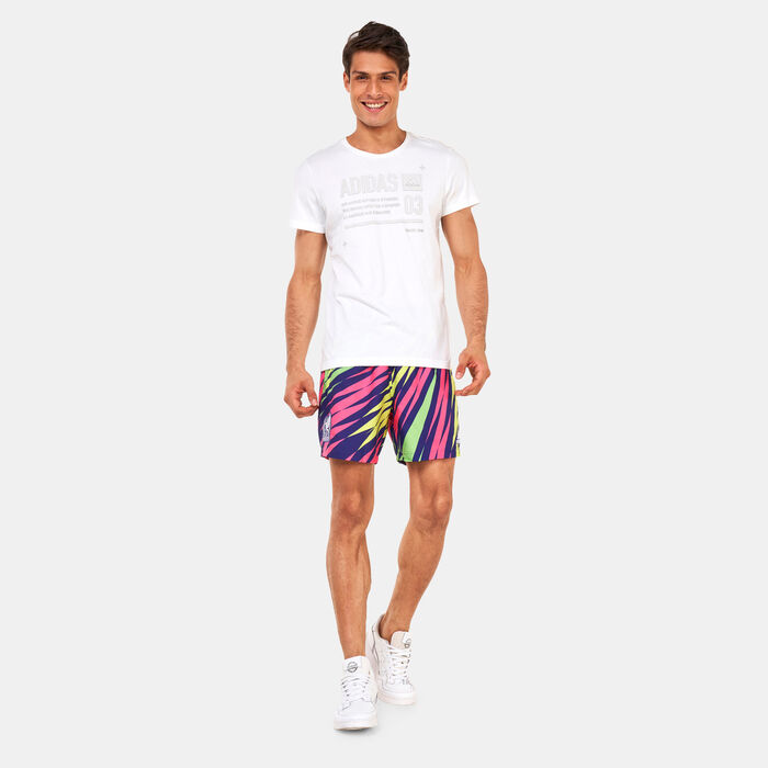 adidas Men's Mexico Icon Goalkeeper Shorts Purple adidas Men's Mexico Icon Goalkeeper Shorts Purple image number 2