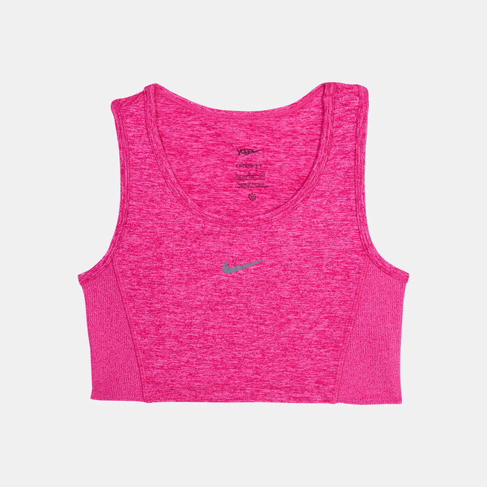 Nike Kids' Yoga Dri-FIT Tank Top Pink image number 0