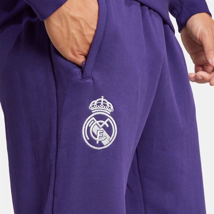 adidas Men's Real Madrid CNY Track Pants Purple adidas Men's Real Madrid CNY Track Pants Purple image number 3