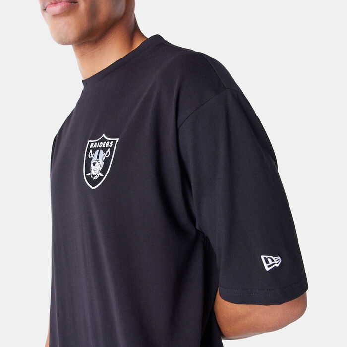 New Era Men's NFL Las Vegas Raiders League Essentials T-Shirt Black New Era Men's NFL Las Vegas Raiders League Essentials T-Shirt Black image number 2