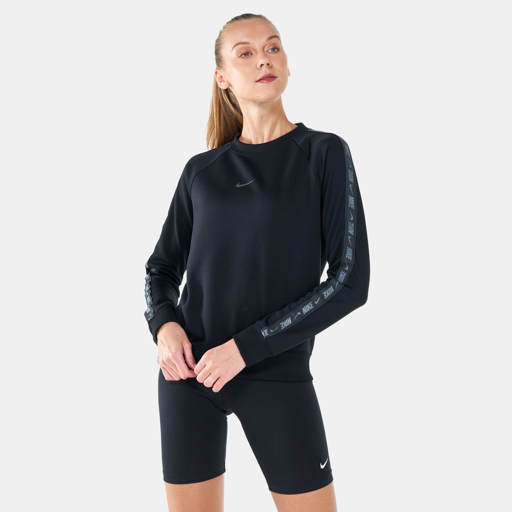 Nike taped crew sweatshirt store