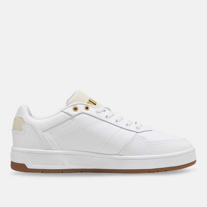 PUMA Men's Court Classic Lux Shoes White PUMA Men's Court Classic Lux Shoes White image number 2