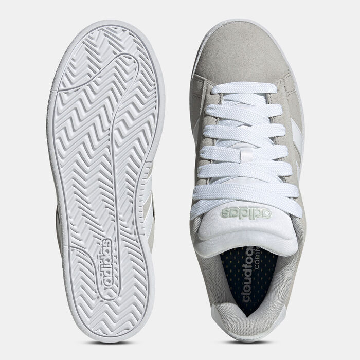 adidas Men's Grand Court Alpha Shoes Grey adidas Men's Grand Court Alpha Shoes Grey image number 4