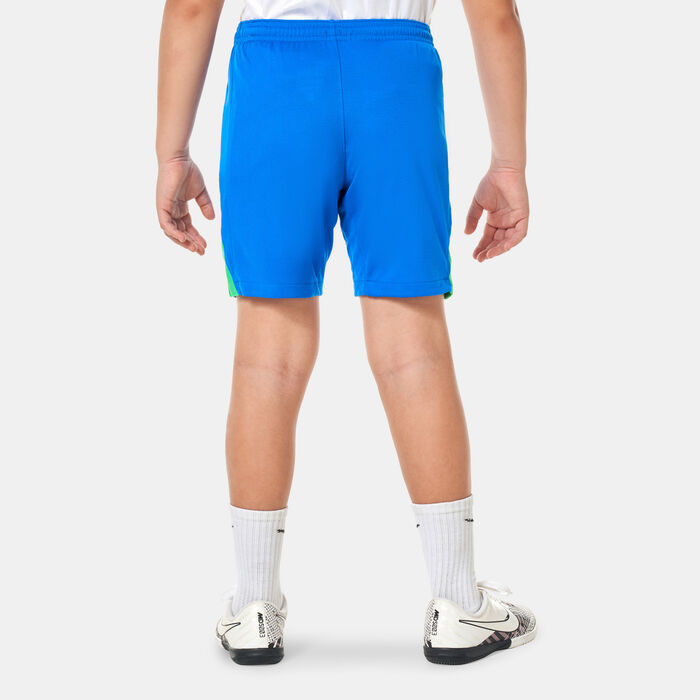 Nike Kids' Brazil Stadium Dri-FIT Replica Home Football Shorts - 2024 Blue Nike Kids' Brazil Stadium Dri-FIT Replica Home Football Shorts - 2024 Blue image number 1