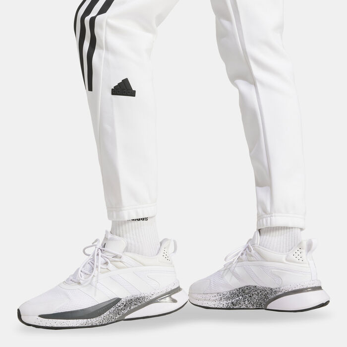 adidas Men's Future Icons 3-Stripes Joggers White image number 4