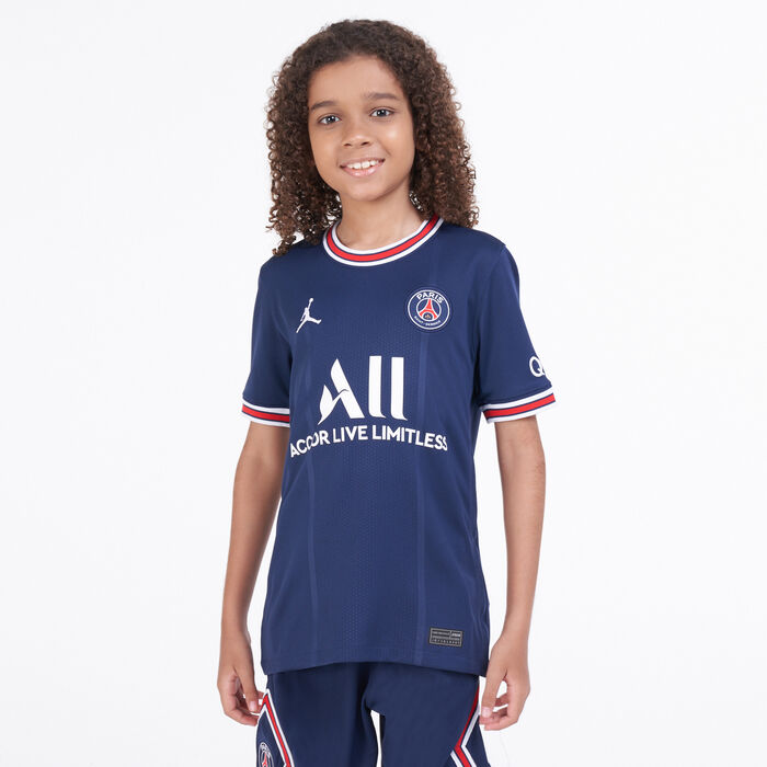 Nike Kids' Paris Saint-Germain Stadium Home Jersey - 2021/22 Nike Kids' Paris Saint-Germain Stadium Home Jersey - 2021/22 image number 0