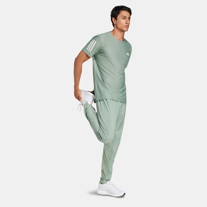 adidas Men's Own the Run T-Shirt Green adidas Men's Own the Run T-Shirt Green image number 1