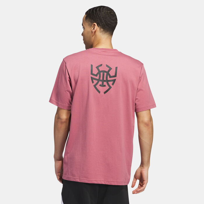 adidas Men's Donovan Mitchell Foundation T-Shirt Red adidas Men's Donovan Mitchell Foundation T-Shirt Red image number 1