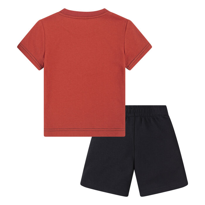 Jordan Kids' Air Jordan T-Shirt and Shorts Set Red Jordan Kids' Air Jordan T-Shirt and Shorts Set Red image number 1