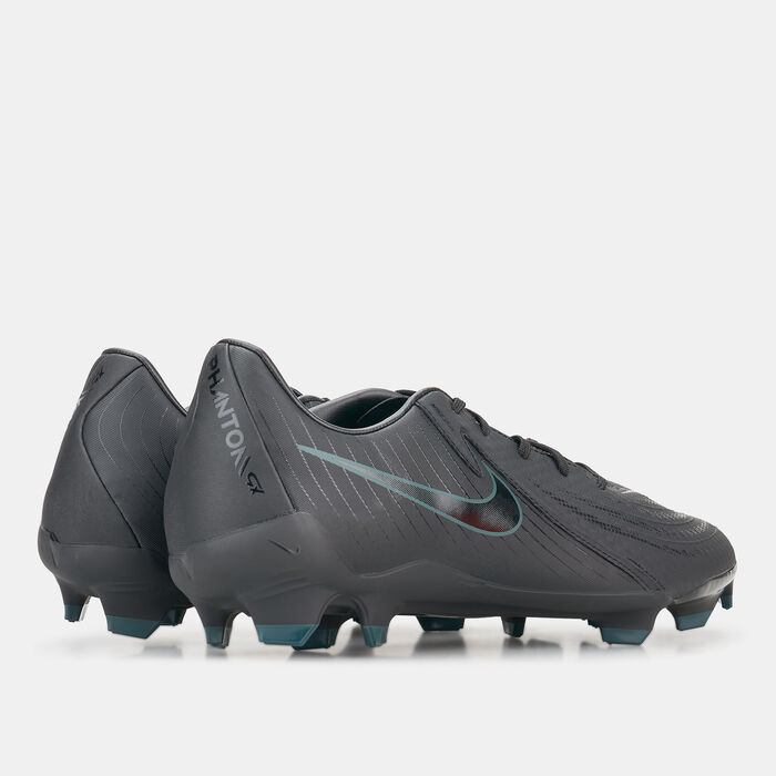 Nike Men's Phantom GX 2 Academy Firm Ground/Multi-Ground Football Shoes Black image number 2