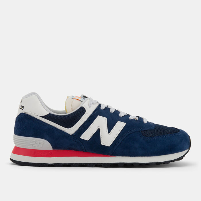 New Balance Men's 574 Shoes Blue New Balance Men's 574 Shoes Blue image number 0