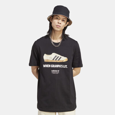 adidas Originals Men's Graphics New Age T-Shirt Black