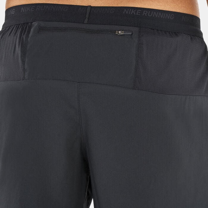 Nike Men's Stride Dri-FIT Running Shorts Grey Nike Men's Stride Dri-FIT Running Shorts Grey image number 3