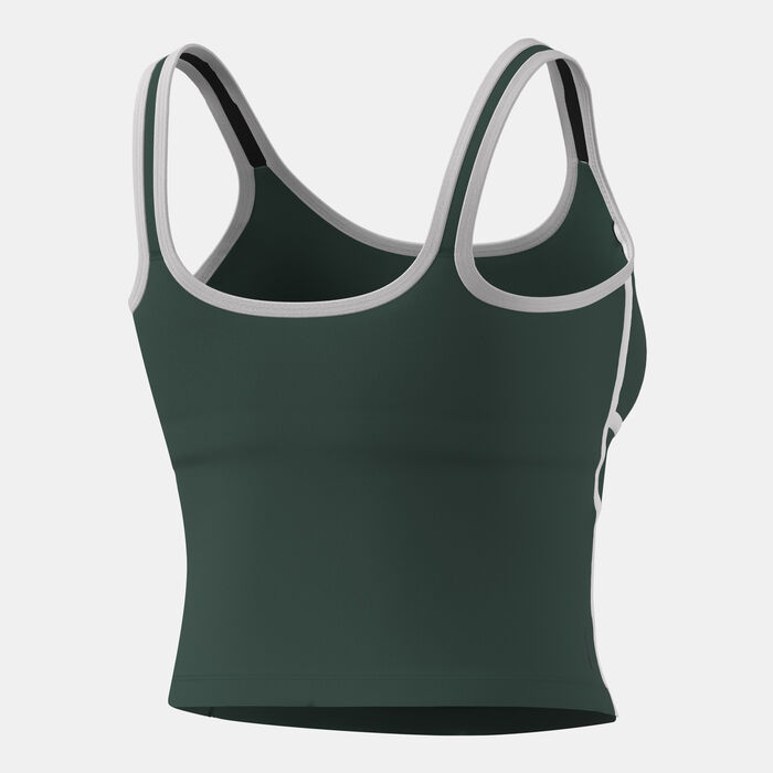 adidas Women's Heritage Legacy Training Tank Top Green adidas Women's Heritage Legacy Training Tank Top Green image number 1