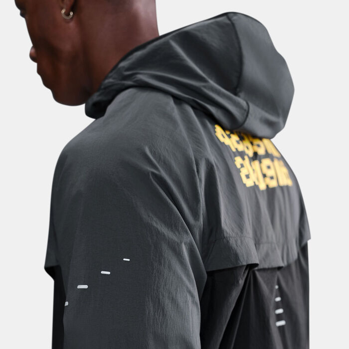 Nike Men's City MRTH Stride Running Jacket Black Nike Men's City MRTH Stride Running Jacket Black image number 4