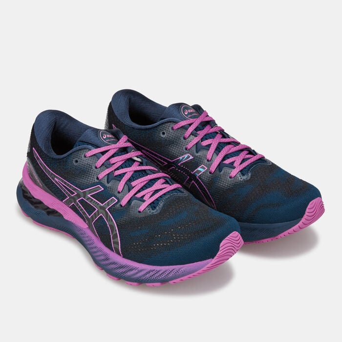 ASICS Women's GEL-NIMBUS 23 LITE-SHOW Shoe Black ASICS Women's GEL-NIMBUS 23 LITE-SHOW Shoe Black image number 1