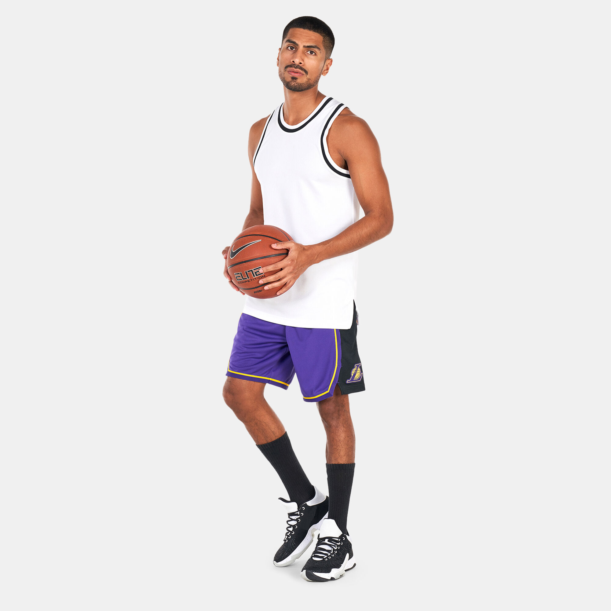 Mens lakers cheap basketball shorts