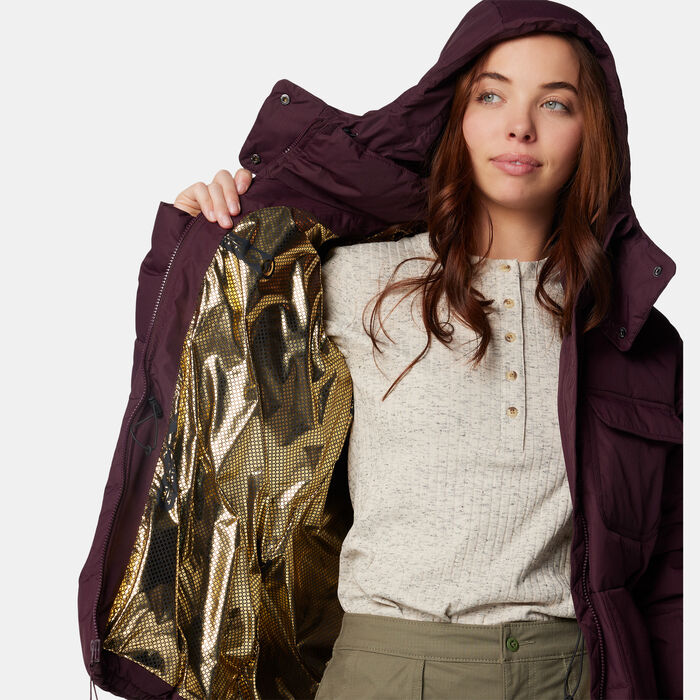 Columbia Women's Longhorn Ridge Insulated Hiking Jacket Purple Columbia Women's Longhorn Ridge Insulated Hiking Jacket Purple image number 4