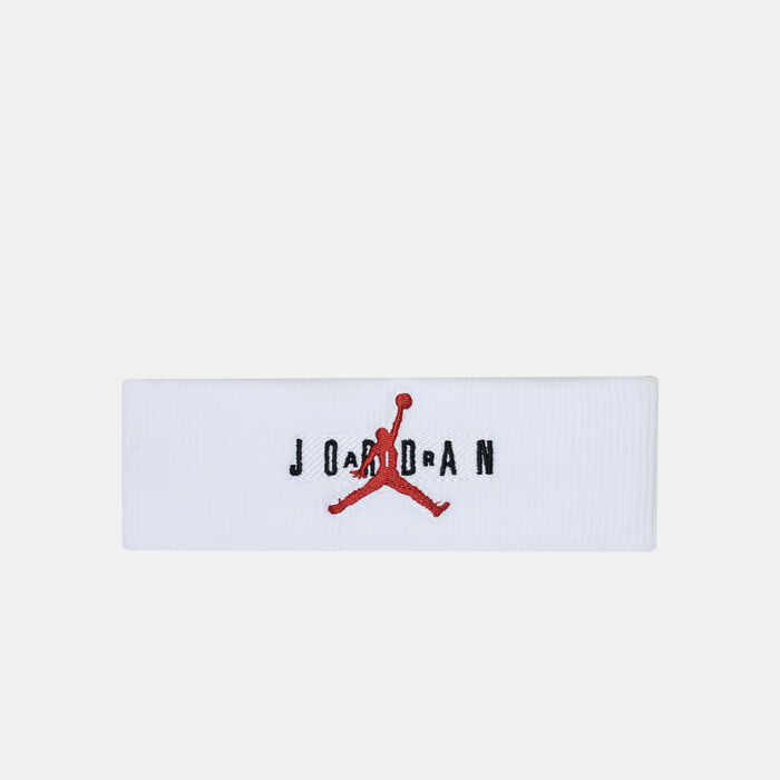 Nike Men's Jumpman Dri-FIT Terry Headband White image number 0