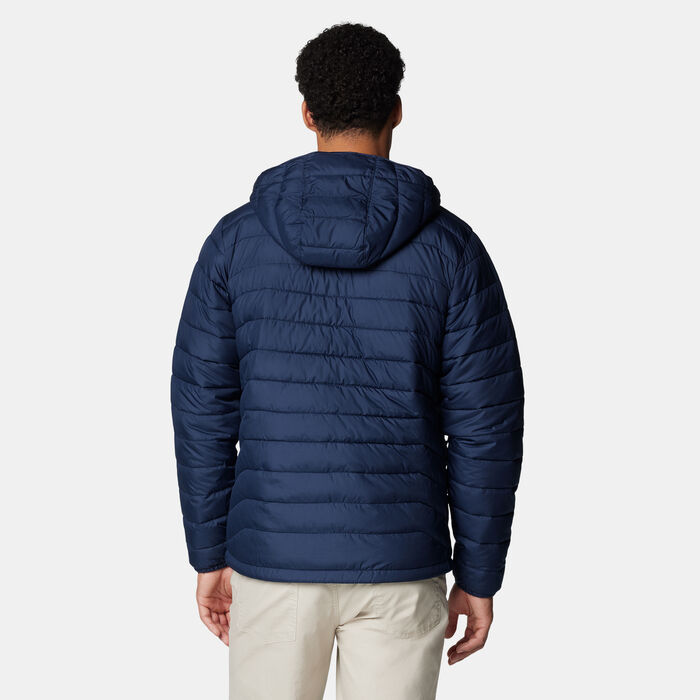 Columbia Men's Powder Lite II Hiking Puffer Jacket Blue Columbia Men's Powder Lite II Hiking Puffer Jacket Blue image number 1
