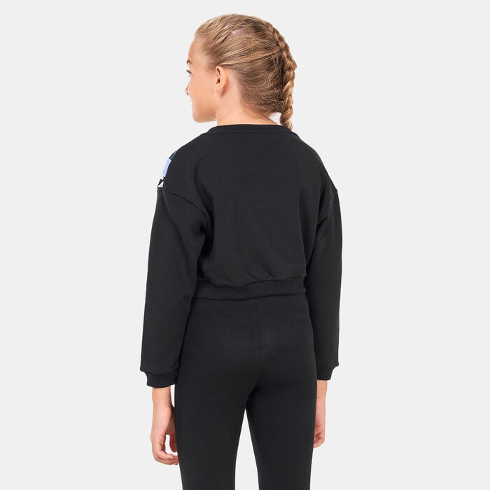 PUMA Kids' Classics '90s Prep Sweatshirt Black image number 1