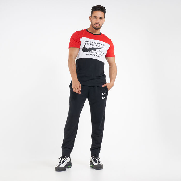 mens nike swoosh sweatpants