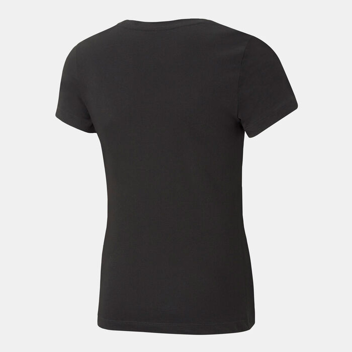 PUMA Kids' Essentials+ Logo T-Shirt Black PUMA Kids' Essentials+ Logo T-Shirt Black image number 1