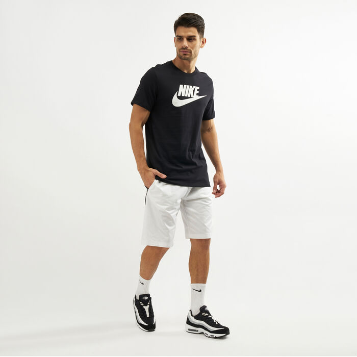 Nike Men's Sportswear Icon Futura T-Shirt Black Nike Men's Sportswear Icon Futura T-Shirt Black image number 4