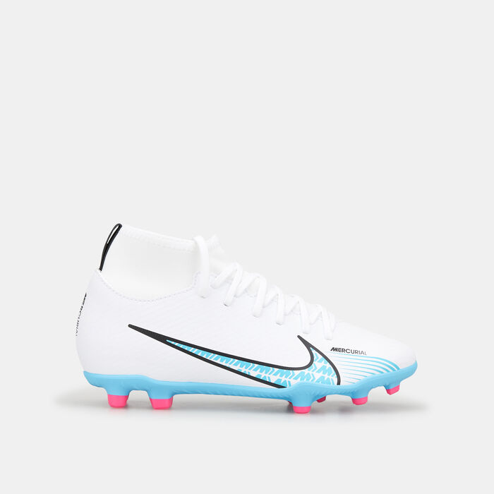 Nike Kids' Mercurial Superfly 9 Club Multi-Ground High-Top Football Shoes (Younger and Older Kids) White Nike Kids' Mercurial Superfly 9 Club Multi-Ground High-Top Football Shoes (Younger and Older Kids) White image number 0