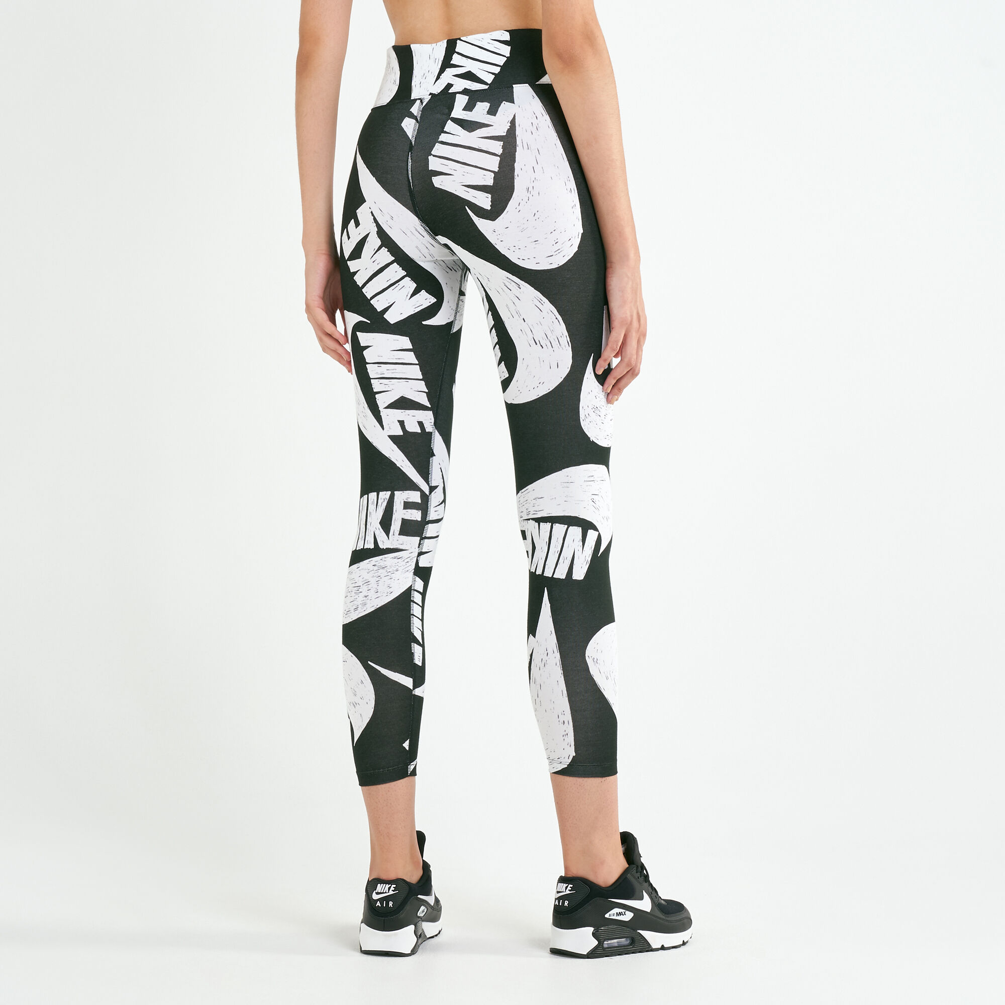 Nike all over print leggings clearance