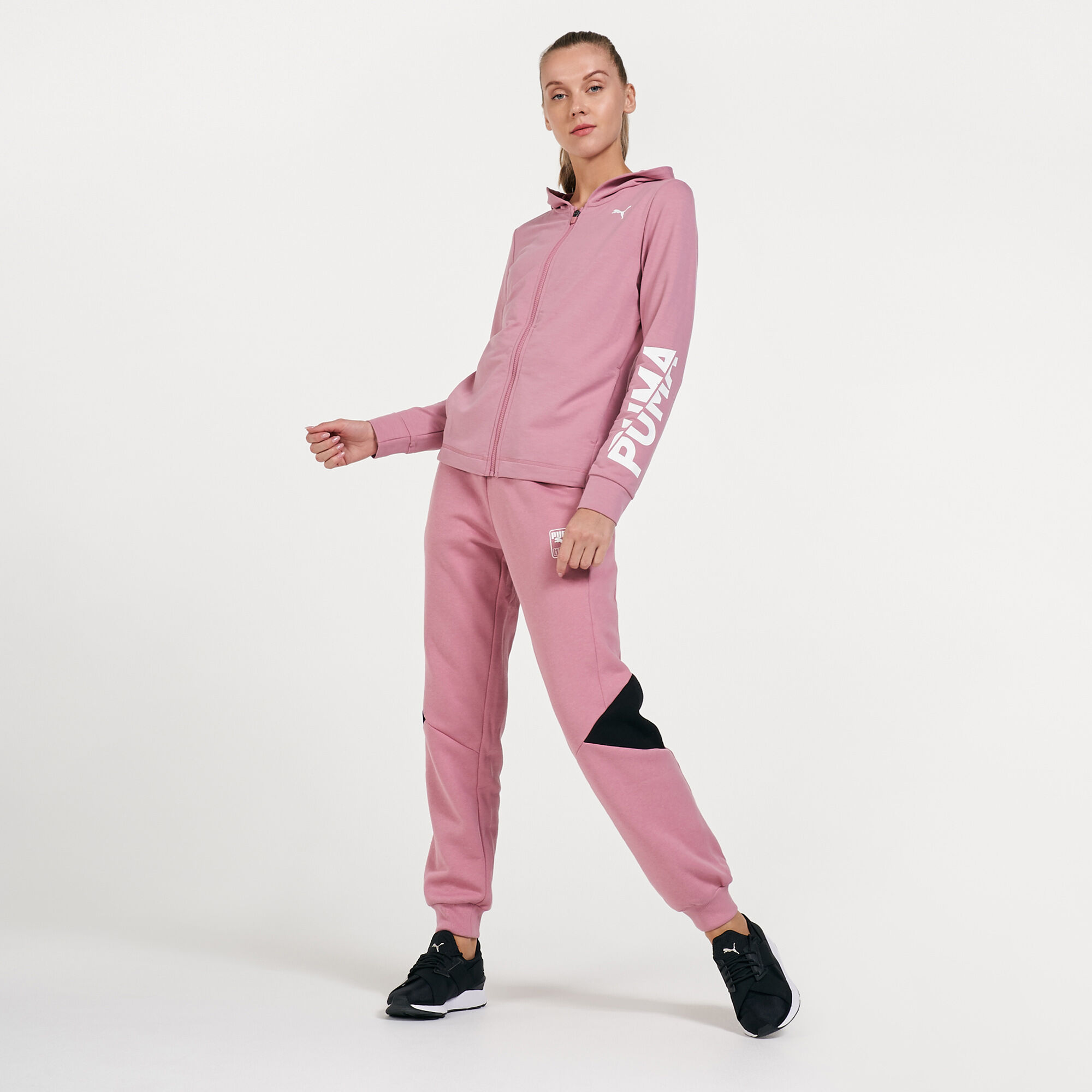 Pink on sale puma jumpsuit