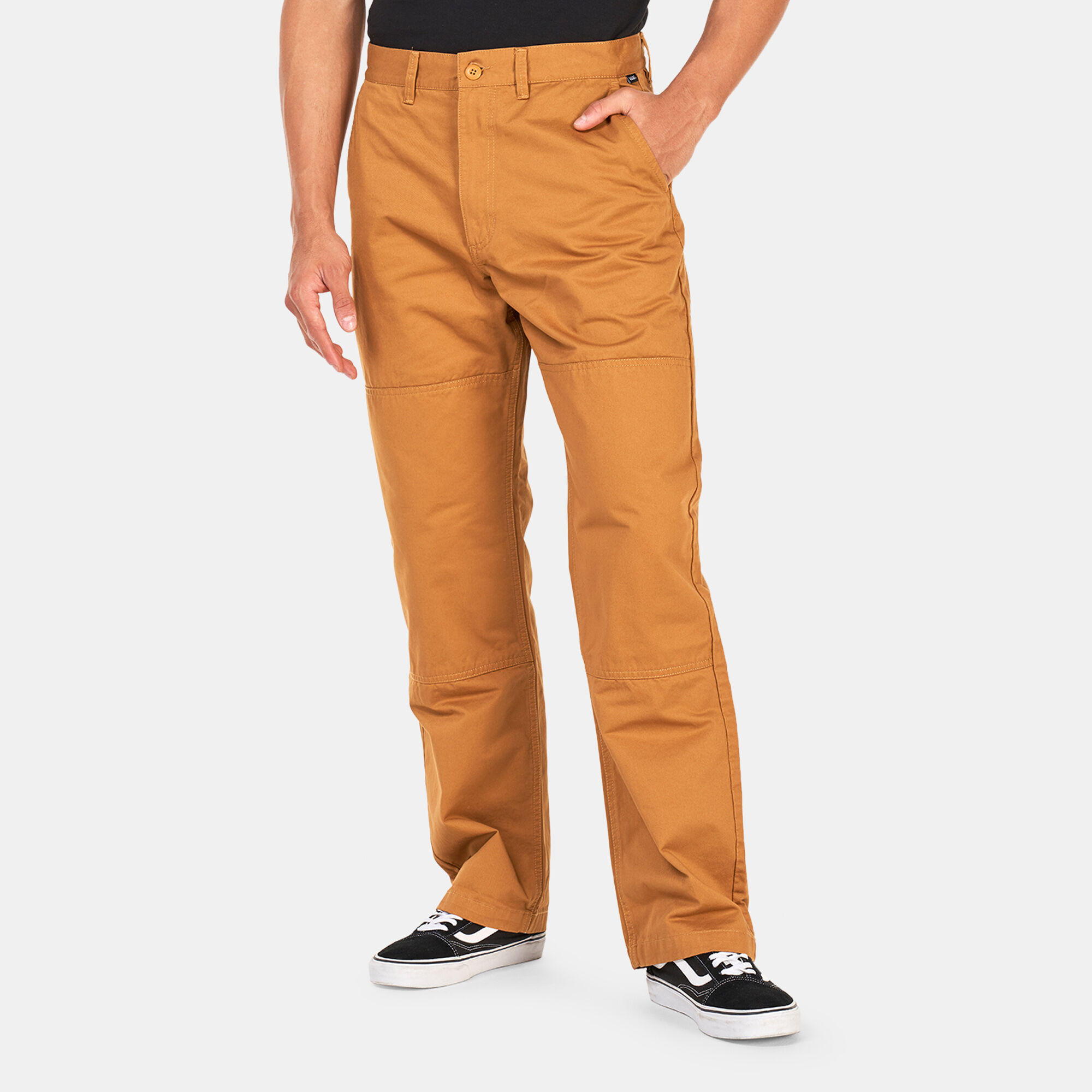Vans pants mens Orange hotsell