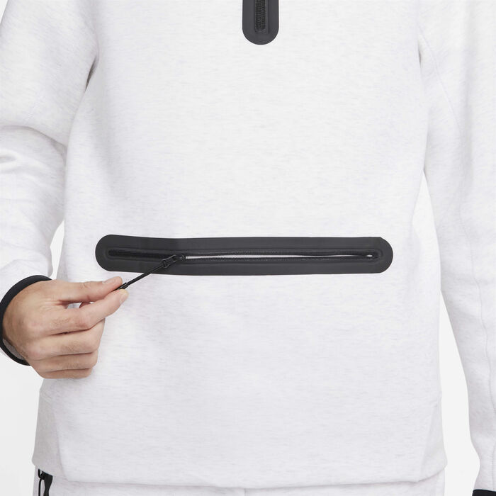 Nike Men's Sportswear Tech Fleece 1/2-Zip Sweatshirt Ivory Nike Men's Sportswear Tech Fleece 1/2-Zip Sweatshirt Ivory image number 5