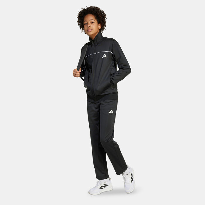 adidas Kids' Colour Pop Tracksuit Black adidas Kids' Colour Pop Tracksuit Black image number 2
