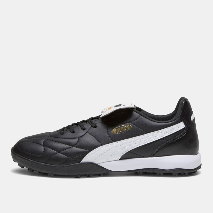 PUMA Men's KING TOP Turf-Training Football Shoe Black image number 0
