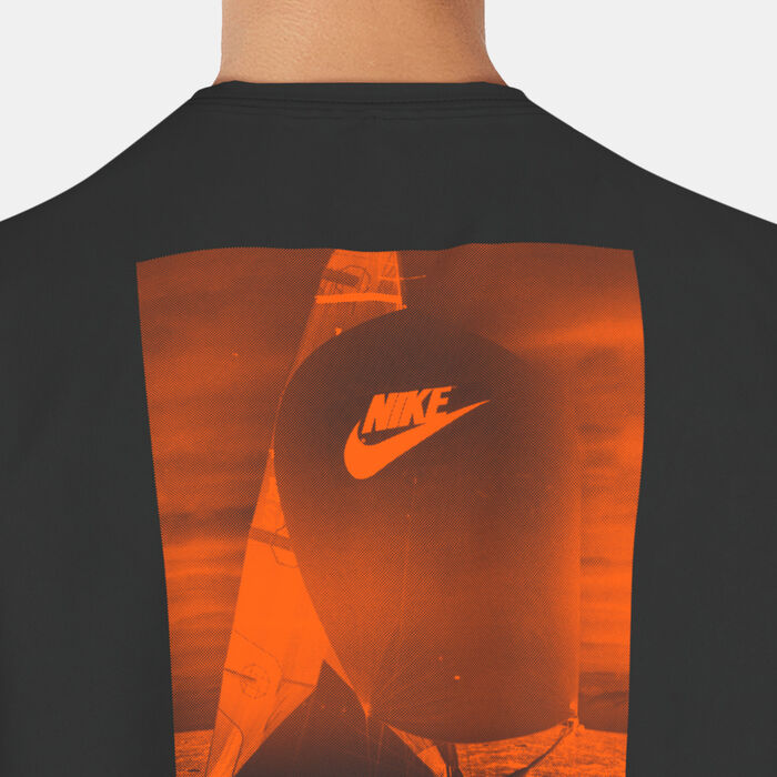 Nike Swim Men's Icon Hydro Rashguard Black image number 5