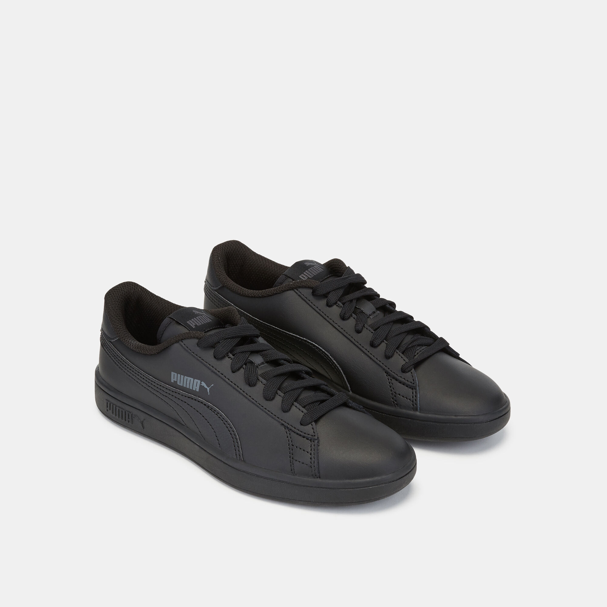 Buy Puma Kids Smash V2 L Shoe Black in KSA SSS