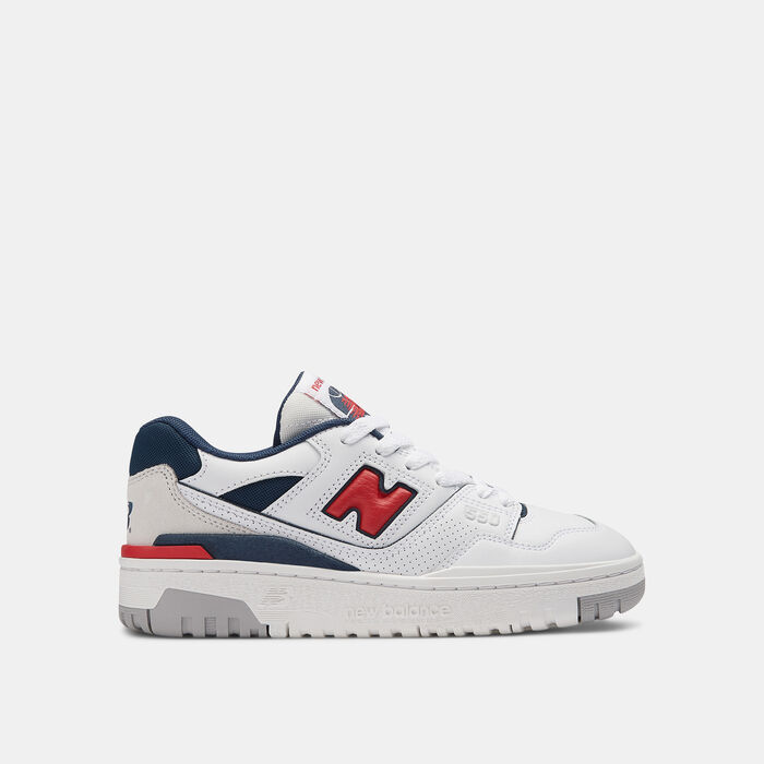New Balance Kids' BB550 Shoes White New Balance Kids' BB550 Shoes White image number 0