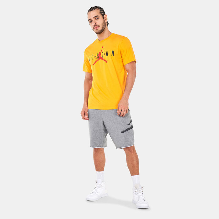 Jordan Men's Air Wordmark T-Shirt yellow Jordan Men's Air Wordmark T-Shirt yellow image number 2