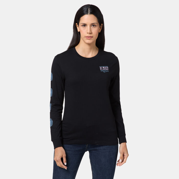 Vans Women's Always Classic BFF Sweatshirt Black image number 0