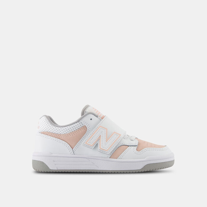 New Balance Kids' BB480 Shoes White New Balance Kids' BB480 Shoes White image number 0