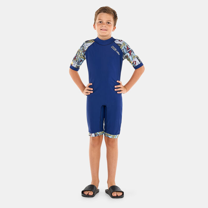 COEGA Kids' One Piece Swimsuit Blue COEGA Kids' One Piece Swimsuit Blue image number 0