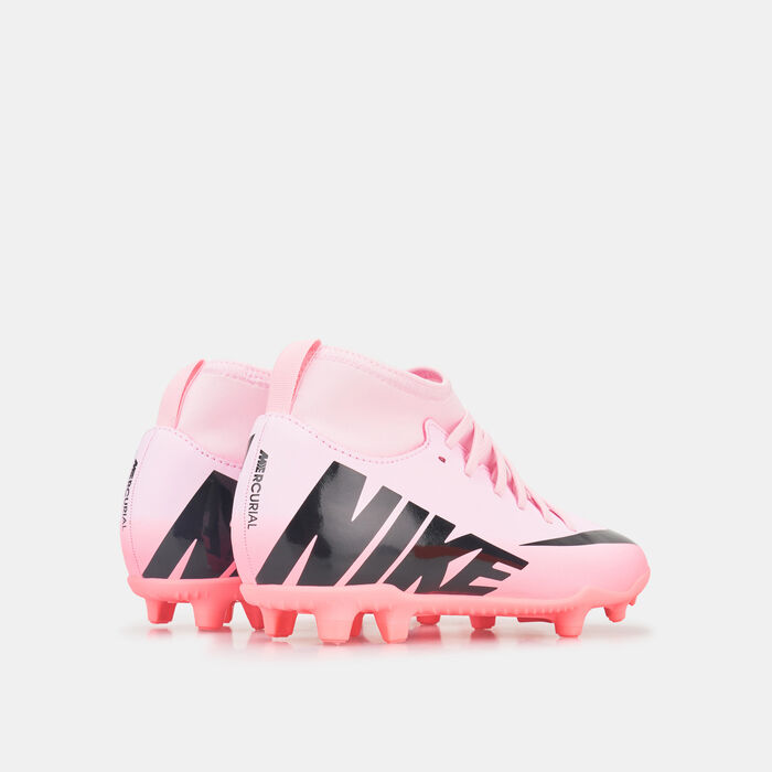 Nike Kids' Mercurial Superfly 9 Club Multi-Ground High-Top Football Shoes (Younger and Older Kids) Pink Nike Kids' Mercurial Superfly 9 Club Multi-Ground High-Top Football Shoes (Younger and Older Kids) Pink image number 2