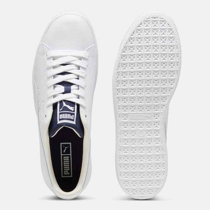 PUMA Men's Clyde Varsity II Shoes White PUMA Men's Clyde Varsity II Shoes White image number 3