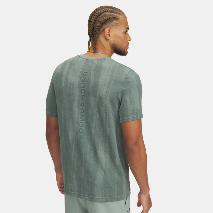 Under Armour Men's Vanish Seamless Novelty T-Shirt Green Under Armour Men's Vanish Seamless Novelty T-Shirt Green image number 1