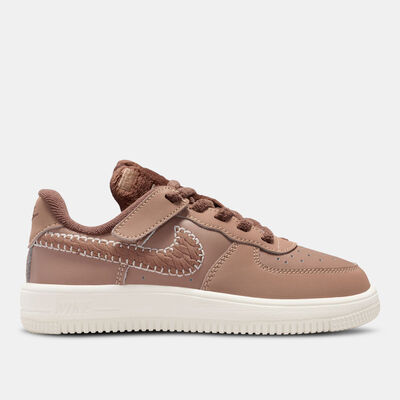 Nike Kids' Force 1 Low EasyOn Shoes Brown