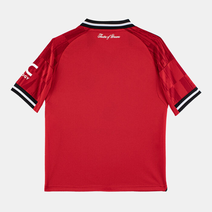 adidas Kids' Manchester United 25/26 Home Replica Football Jersey Red adidas Kids' Manchester United 25/26 Home Replica Football Jersey Red image number 2