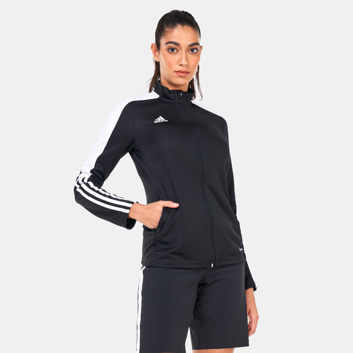 adidas Women's Tiro Essentials Jacket Black adidas Women's Tiro Essentials Jacket Black image number 0